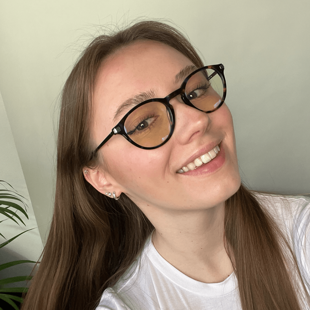 okulary tytan dla kobiety - Okulary z filtrem światła niebieskiego