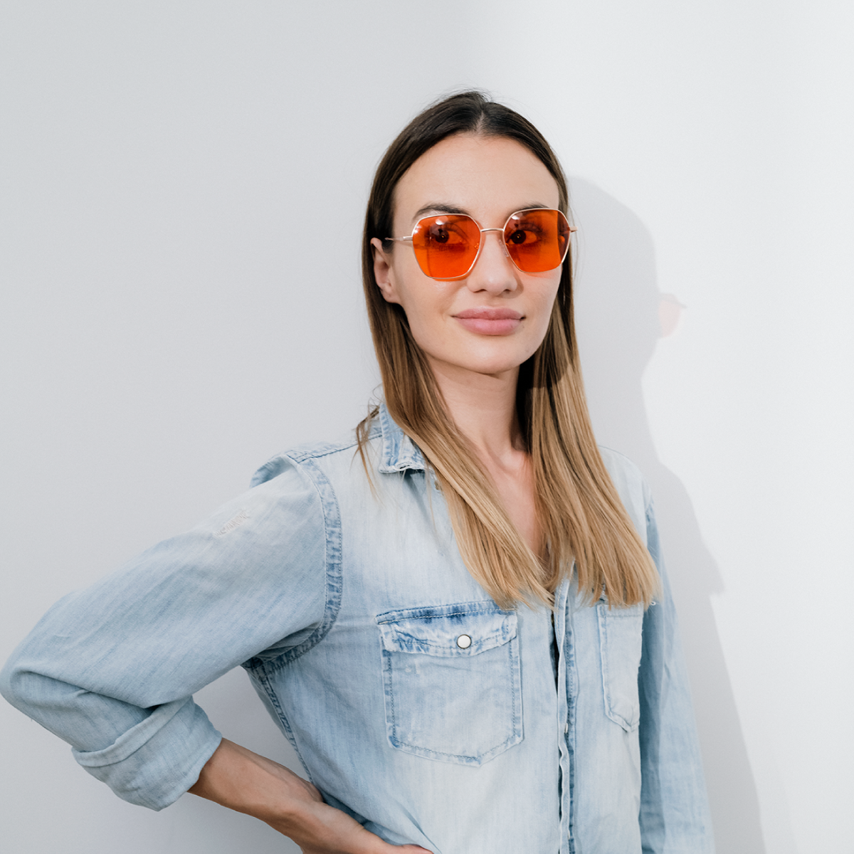 okulary blokujące światło niebieskie o lekkich oprawkach perła nightshield