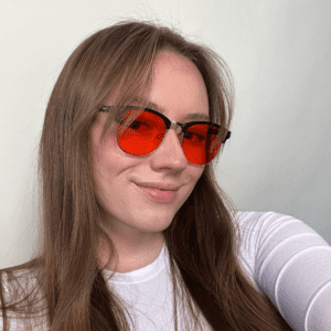 Smart NightShield z półokrągłymi szkłami - okulary blokujące światło niebieskie